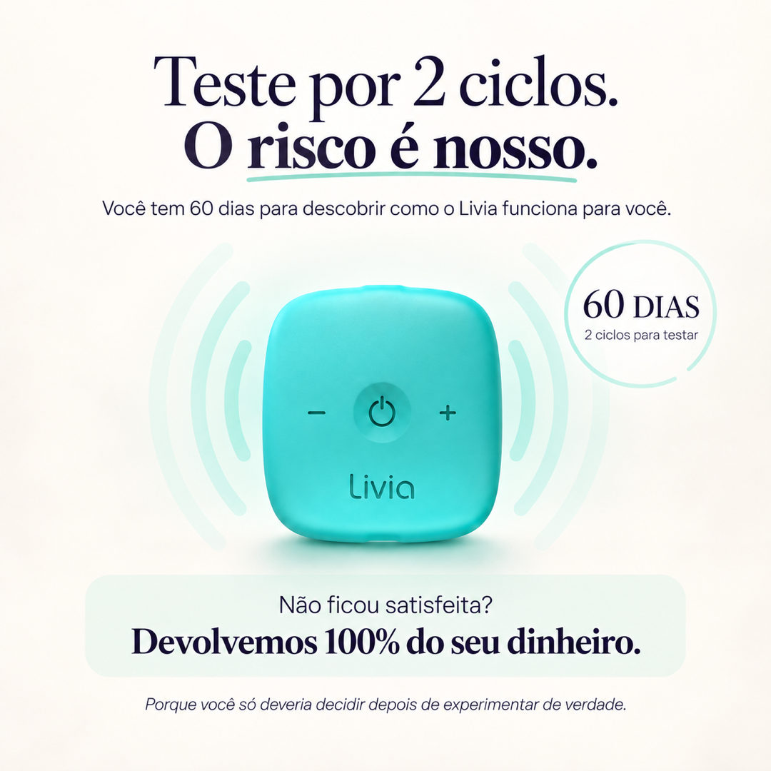 Livia — Alívio Inteligente para Cólicas Menstruais