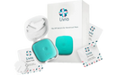 Kit completo MyLivia: dispositivo TENS portátil para alívio de cólicas menstruais com adesivos eletrodos